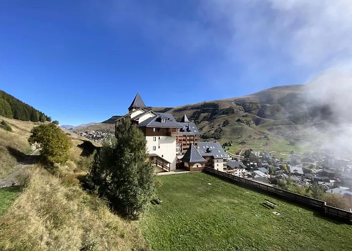 Soleil - T2 Skis Aux Pieds Avec Vue Sur Les Montagnes Et Place De Parking Privee Couverte Mae-5401 Apartment Les Deux Alpes